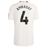 Manchester United EPL Third Shirt 2023-24 with Amrabat 4 printing - Kit Captain