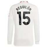 Manchester United EPL Third Shirt 2023-24 - Long sleeve with Reguilón 15 printing - Kit Captain