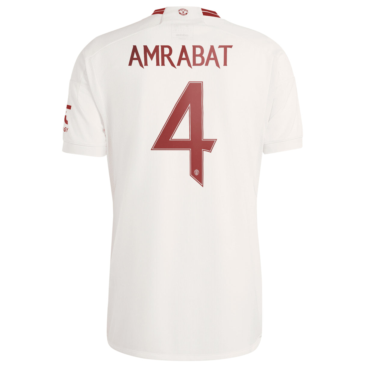 Manchester United Cup Third Shirt 2023-24 with Amrabat 4 printing - Kit Captain