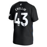 Everton Hummel Away Goalkeeper Shirt 2023-24 - Kids with Crellin 43 printing - Kit Captain