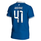 Everton WSL Hummel Home Shirt 2023-24 with Aherne 41 printing - Kit Captain