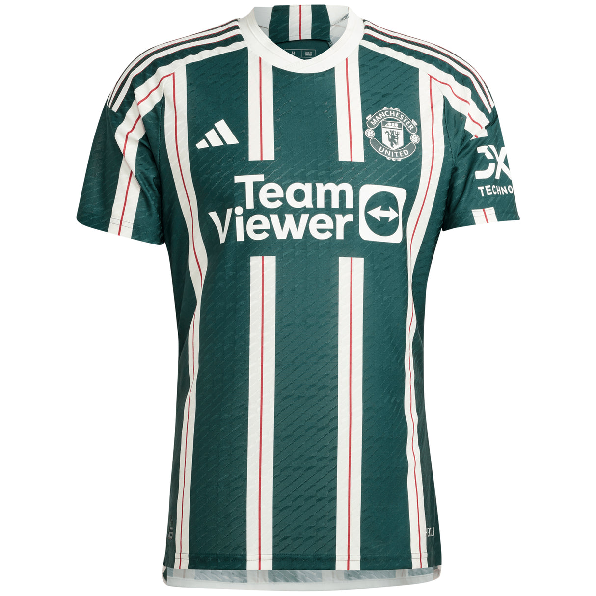 Manchester United WSL adidas Away Authentic Shirt 2023-24 - With Rabjohn 25 Printing - Kit Captain