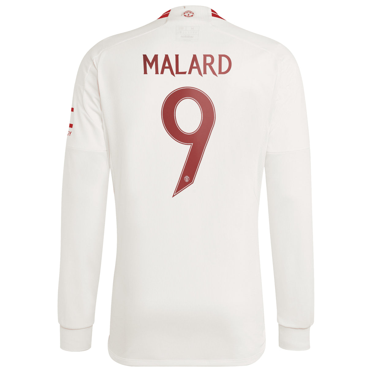 Manchester United Cup adidas Third Shirt 2023-24 - Long Sleeve - With Malard 9 Printing - Kit Captain