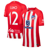 Camiseta Nike Stadium del Atlético de Madrid Metropolitano 2023-24 - Niños con dorsal S.Lino 12