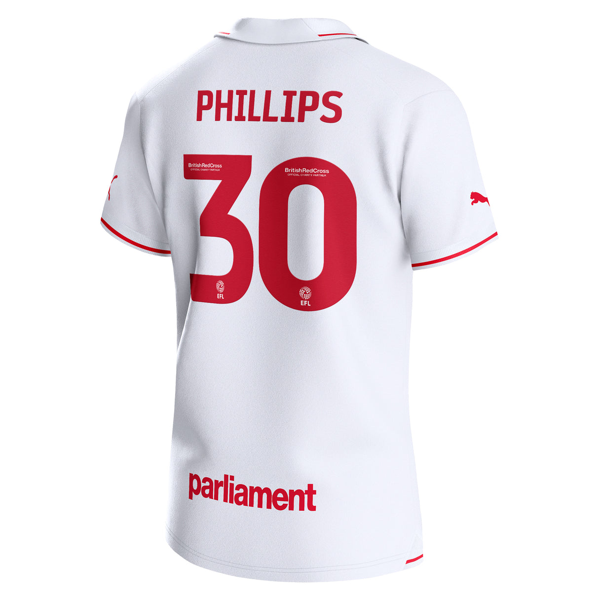 Camiseta Barnsley Puma segunda equipación 2023-24 - Niños - Adam Phillips 30