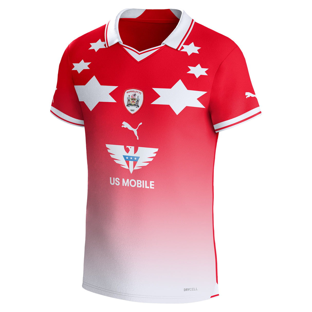 Camiseta Barnsley Puma 1ª equipación 2023-24 - Talla grande - Jordan Williams 2