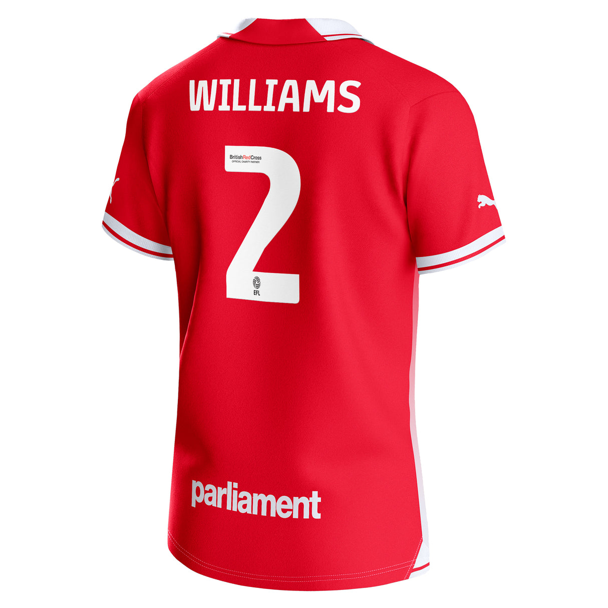 Camiseta Barnsley Puma Primera Equipación 2023-24 - Jordan Williams 2