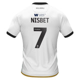 Millwall Errea Away Shirt 2023-24 - Kevin NISBET 7 - Kit Captain