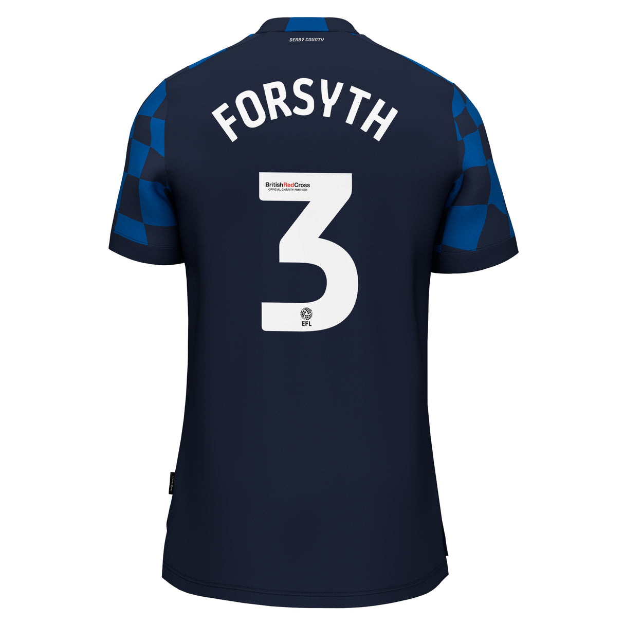 Camiseta Derby County Umbro segunda 2023-24 - Craig Forsyth 3