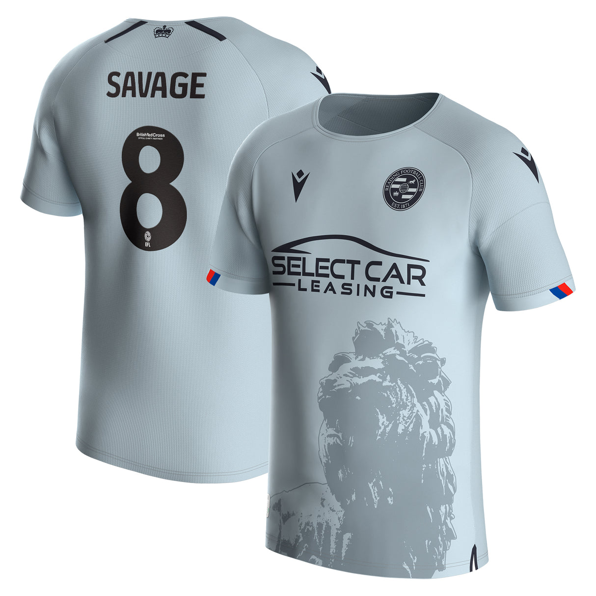 Camiseta Reading 2ª equipación 2023-24 - Charlie Savage 8