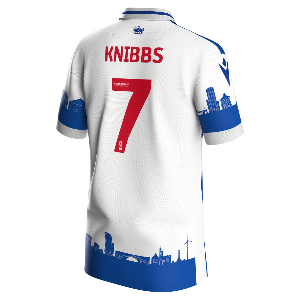 Reading Home Shirt 2023-24 - Kids - Harvey Knibbs 7 - Kit Captain