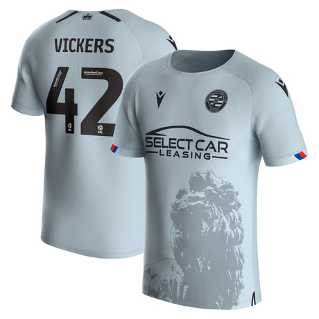 Reading Away Shirt 2023-24 - Caylan Vickers 42 - Kit Captain