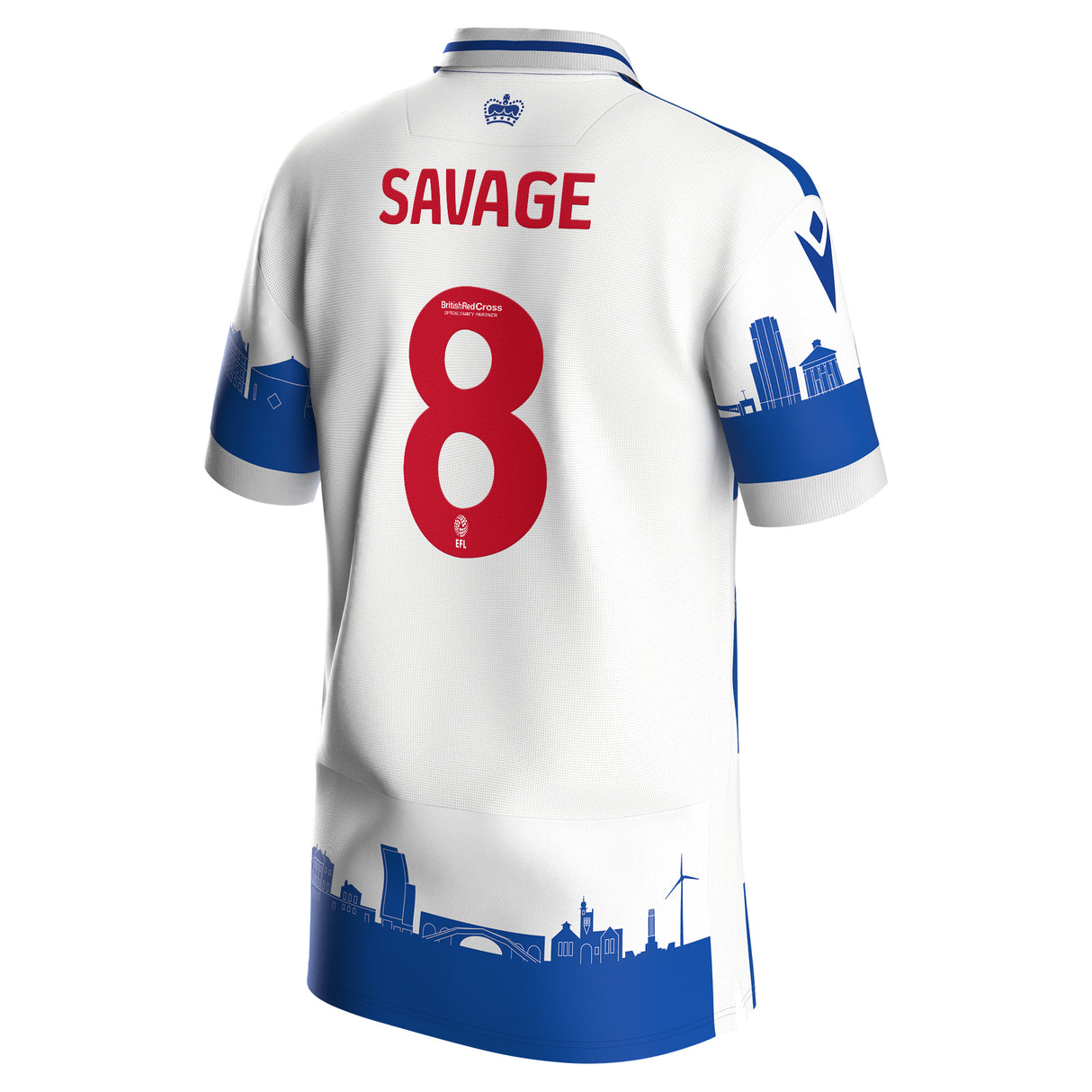 Reading Home Shirt 2023-24 - Kids - Charlie Savage 8 - Kit Captain