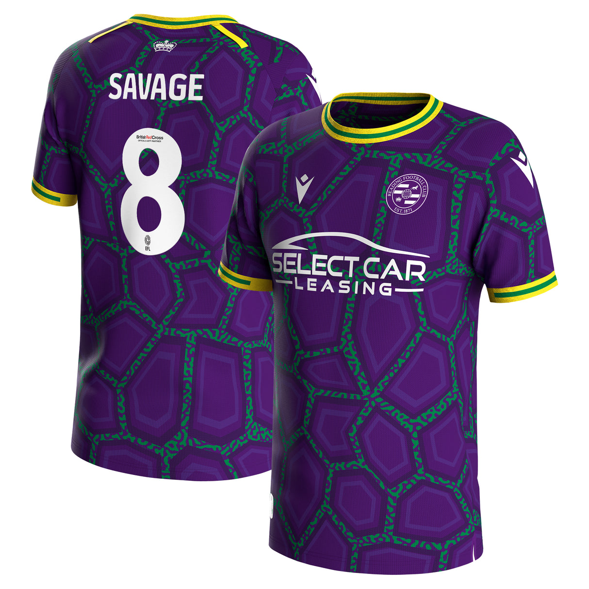 Camiseta Reading Tercera 2023-24 - Niños - Charlie Savage 8