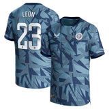 Aston Villa WSL Castore Third Shirt 2023-24 - Kids - With Leon 23 printing - Kit Captain