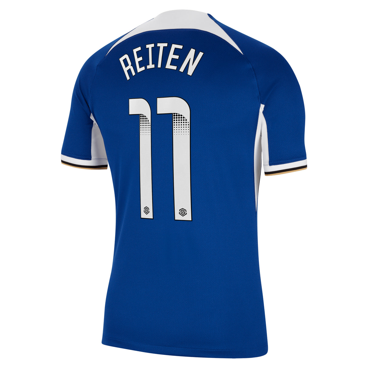 Chelsea WSL Nike Home Stadium Sponsored Shirt 2023-24 with Reiten 11 printing