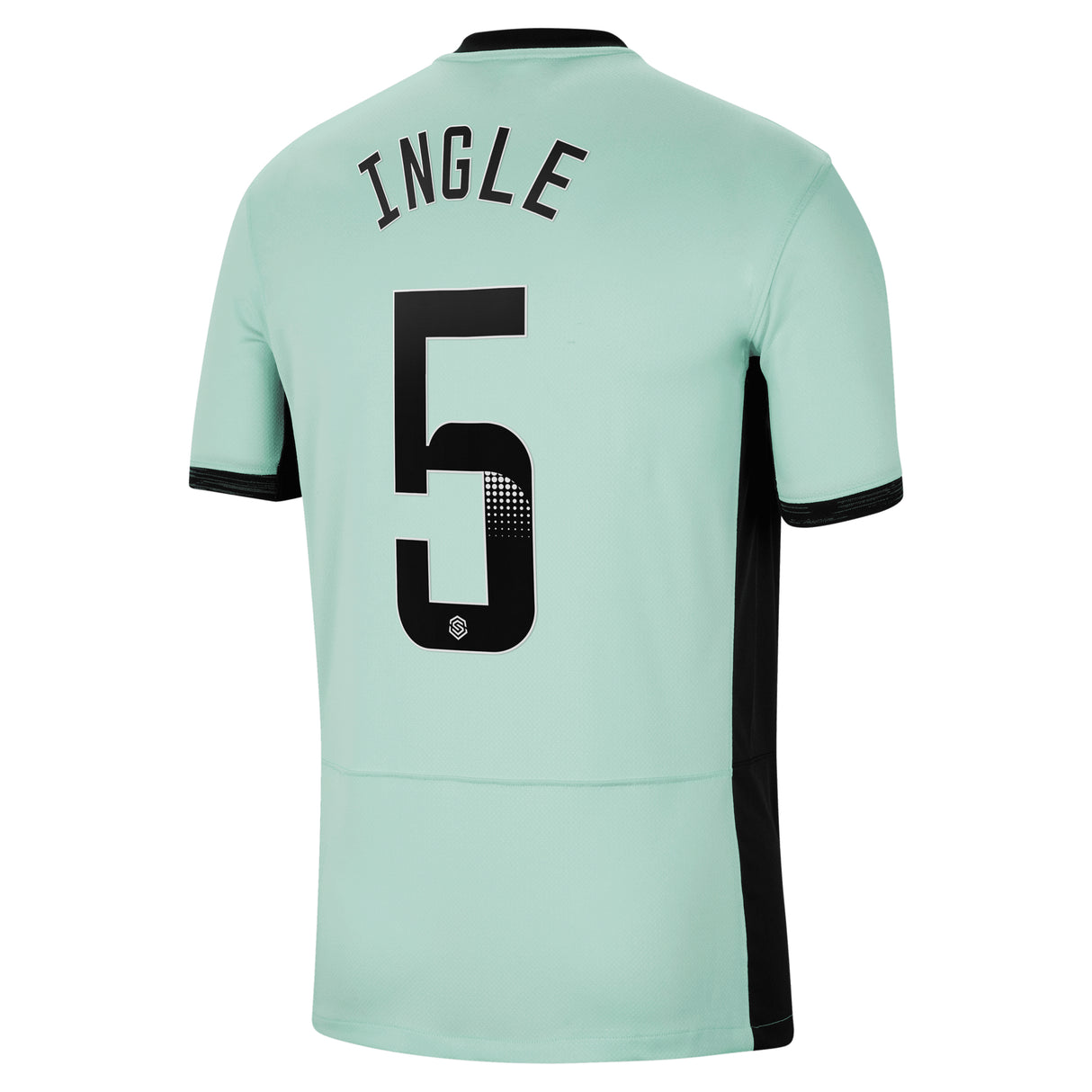 Chelsea WSL Nike Third Stadium Sponsored Shirt 2023-24 with Ingle 5 printing