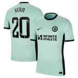 Chelsea WSL Nike Third Stadium Sponsored Shirt 2023-24 with Kerr 20 printing