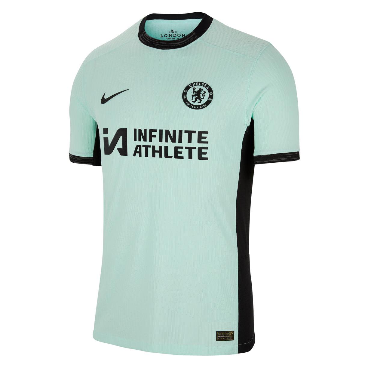 Chelsea Third Vapor Match Sponsored Shirt 2023-24 with Fernández 8 printing - Kit Captain