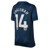 Chelsea Nike Away Stadium Sponsored Shirt 2023-24 - Kids with Chalobah 14 printing