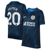 Chelsea Nike Away Stadium Sponsored Shirt 2023-24 - Kids with Palmer 20 printing