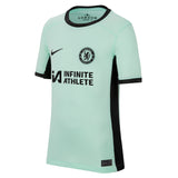 Chelsea Third Stadium Sponsored Shirt 2023-24 - Kids with Fernández 8 printing - Kit Captain