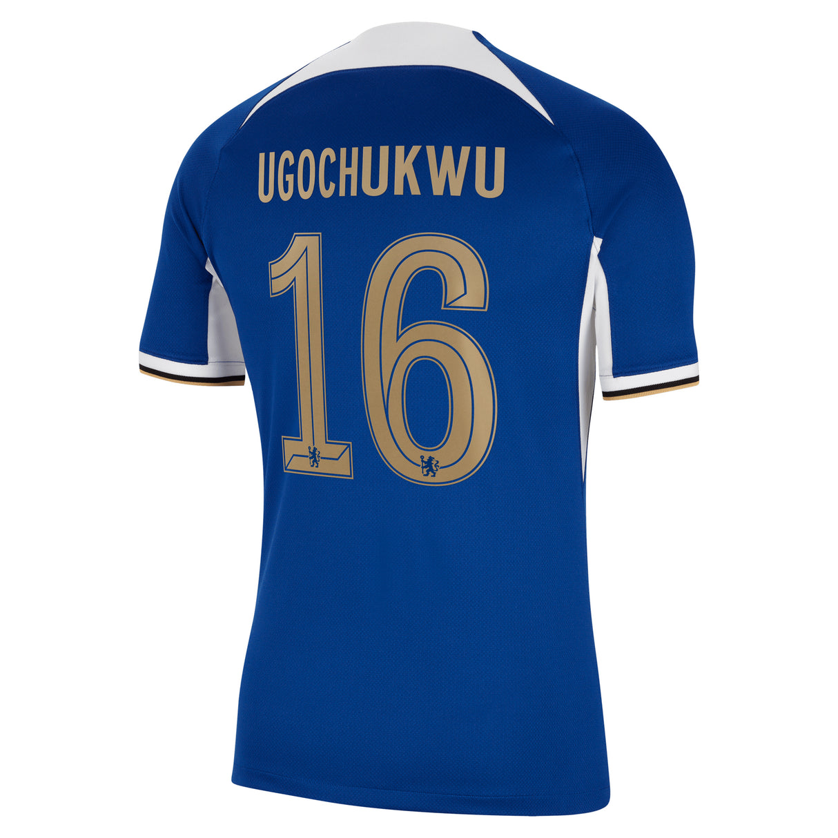 Chelsea Cup Nike Home Stadium Sponsored Shirt 2023-24 with Ugochukwu 16 printing