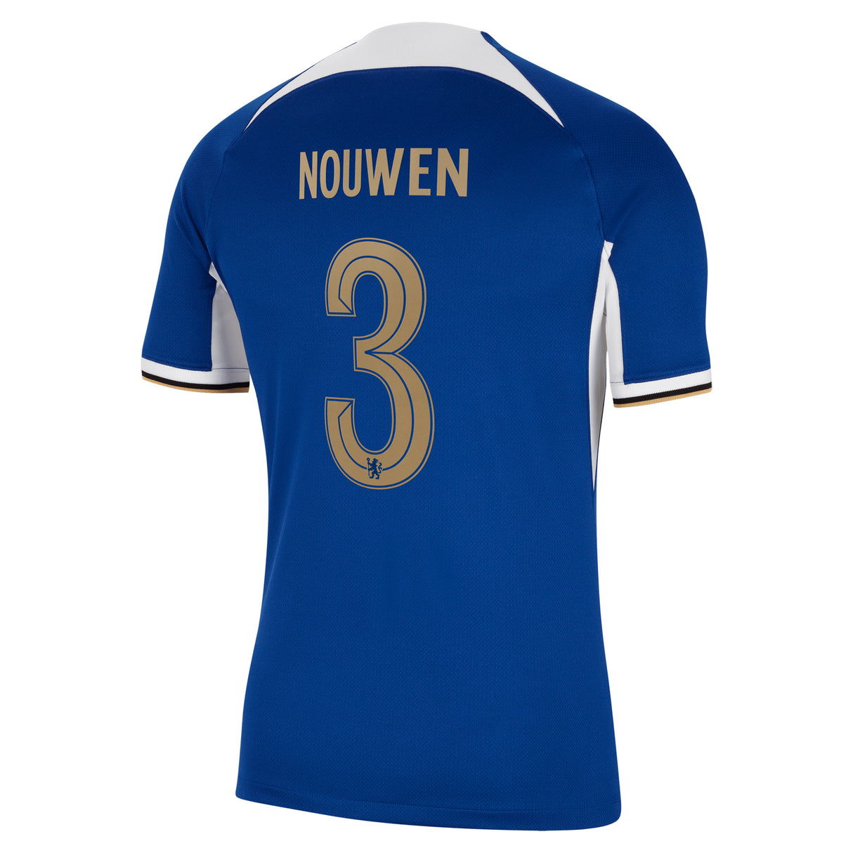 Chelsea Cup Nike Home Stadium Sponsored Shirt 2023-24 with Nouwen 3 printing