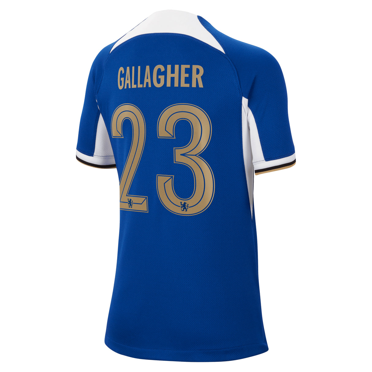 Chelsea Cup Nike Home Stadium Sponsored Shirt 2023-24 - Kids with Gallagher 23 printing