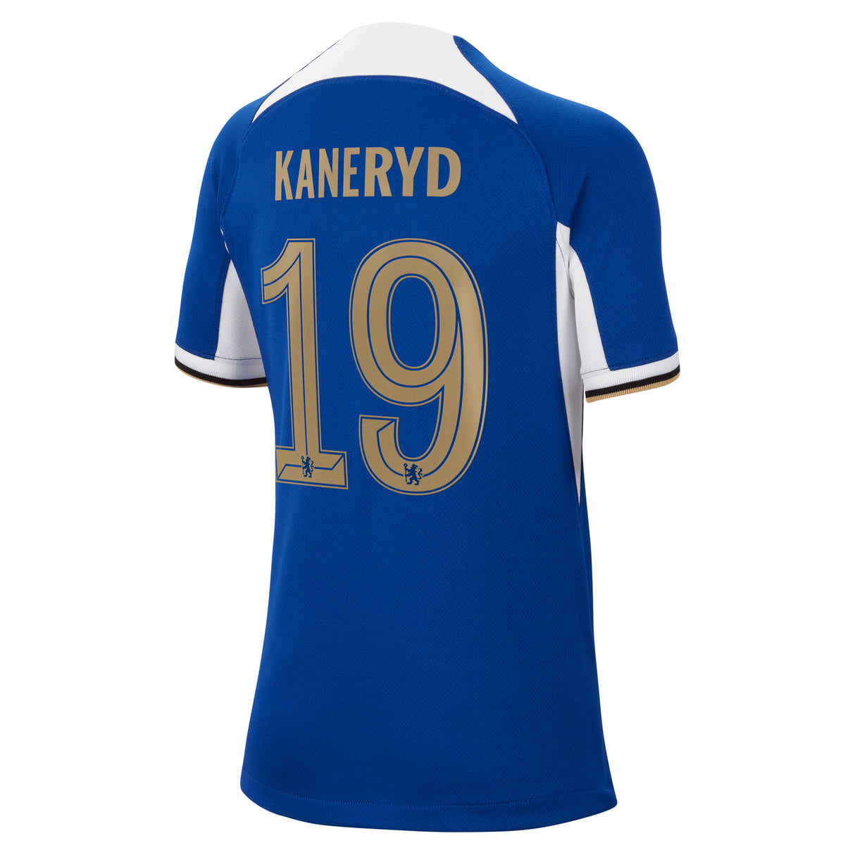 Chelsea Cup Nike Home Stadium Sponsored Shirt 2023-24 - Kids with Kaneryd 19 printing