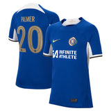 Chelsea Cup Nike Home Stadium Sponsored Shirt 2023-24 - Kids with Palmer 20 printing