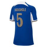 Chelsea Cup Nike Home Stadium Sponsored Shirt 2023-24 - Kids with Badiashile 5 printing