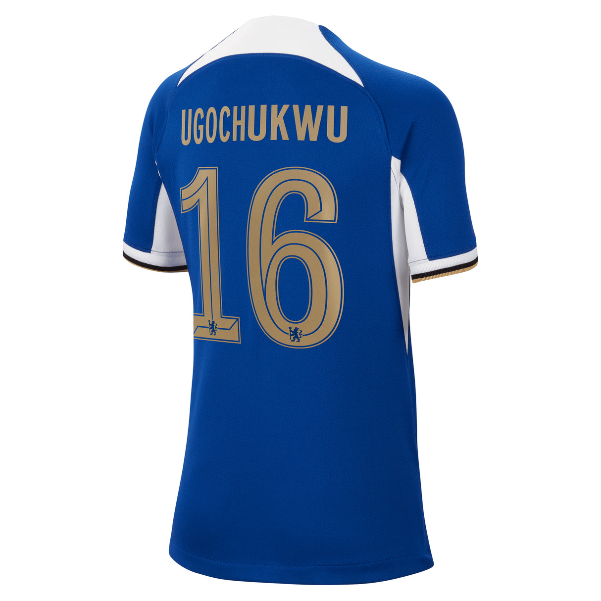 Chelsea Cup Nike Home Stadium Sponsored Shirt 2023-24 - Kids with Ugochukwu 16 printing