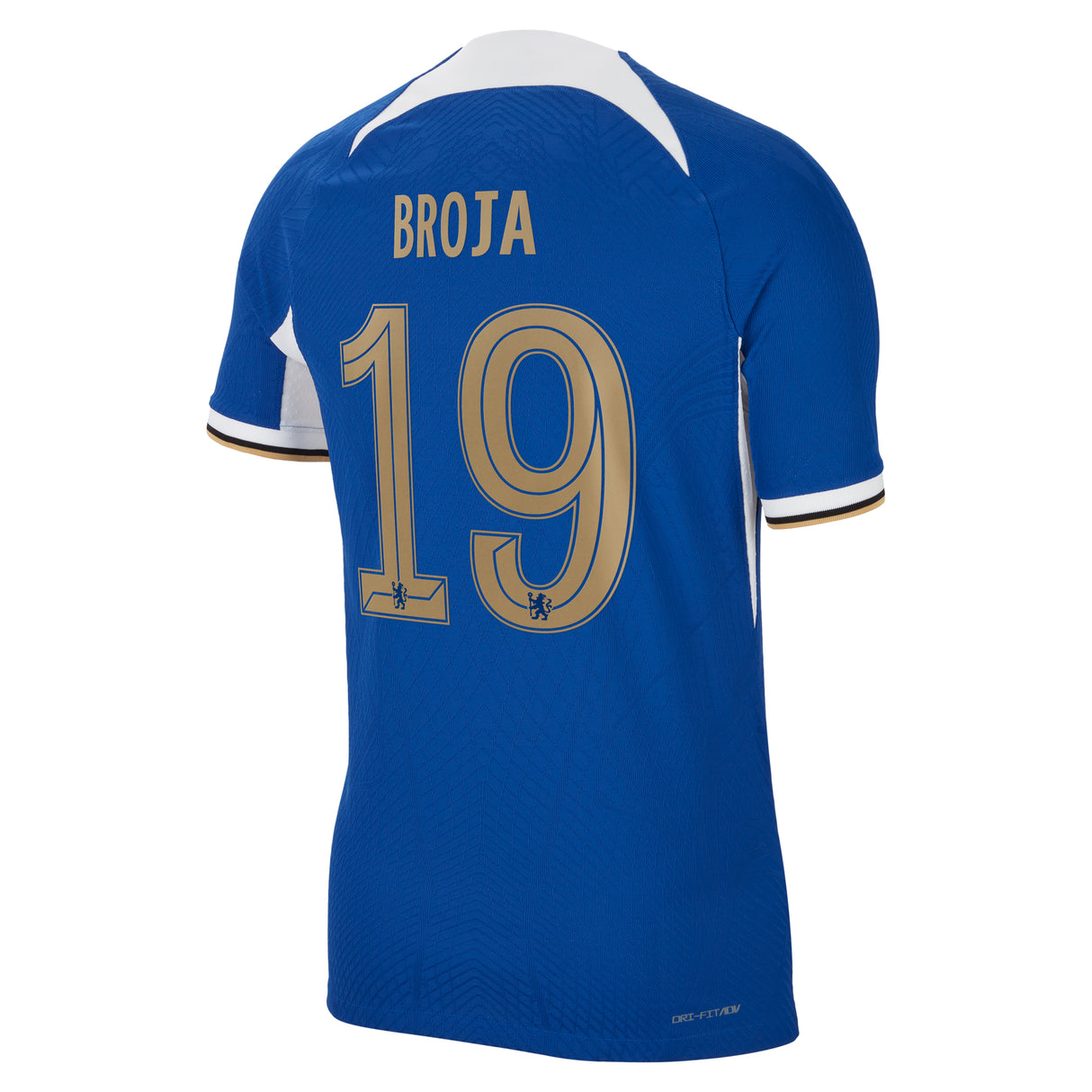 Chelsea Cup Home Vapor Match Sponsored Shirt 2023-24 with Broja 19 printing - Kit Captain