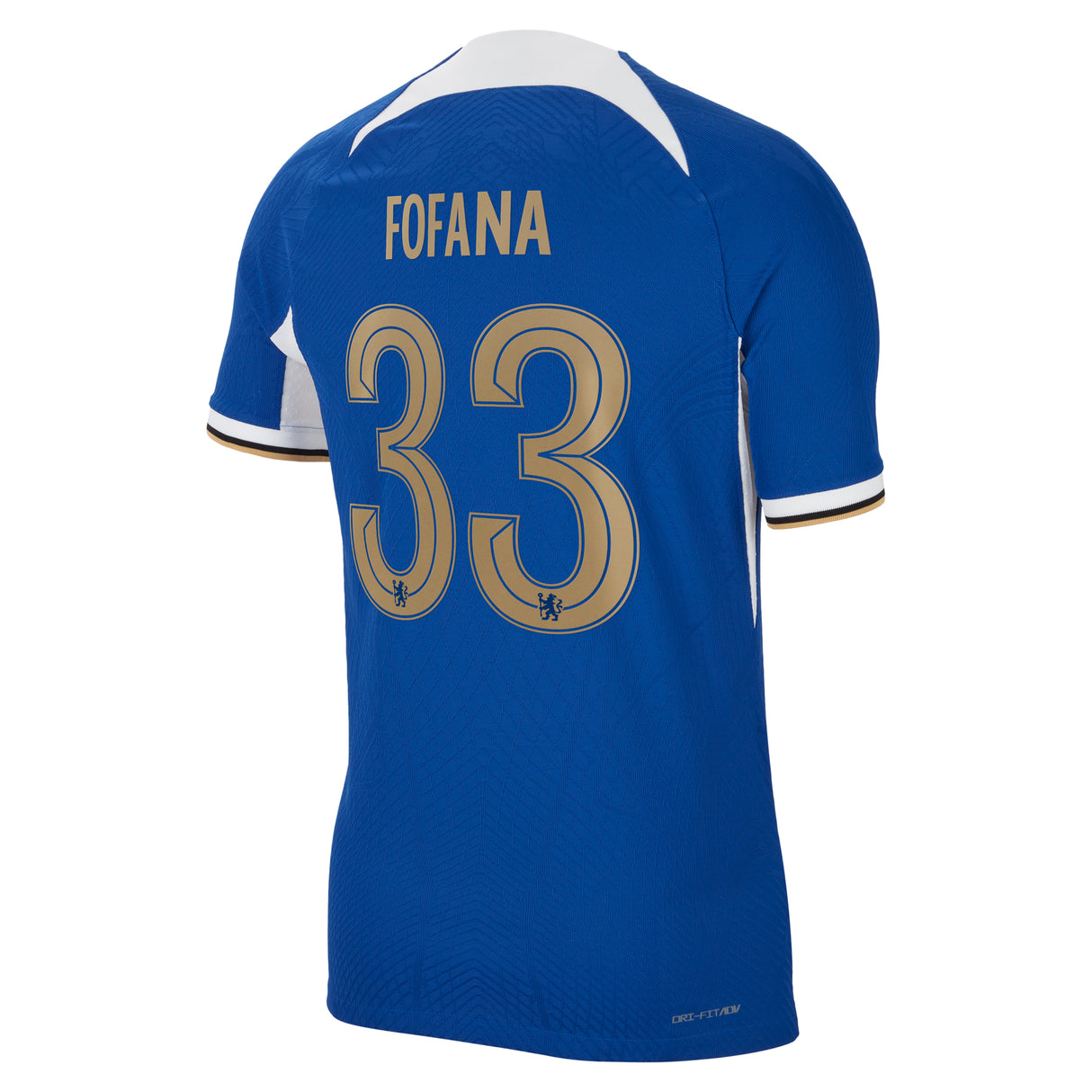 Chelsea Cup Home Vapor Match Sponsored Shirt 2023-24 with Fofana 33 printing - Kit Captain