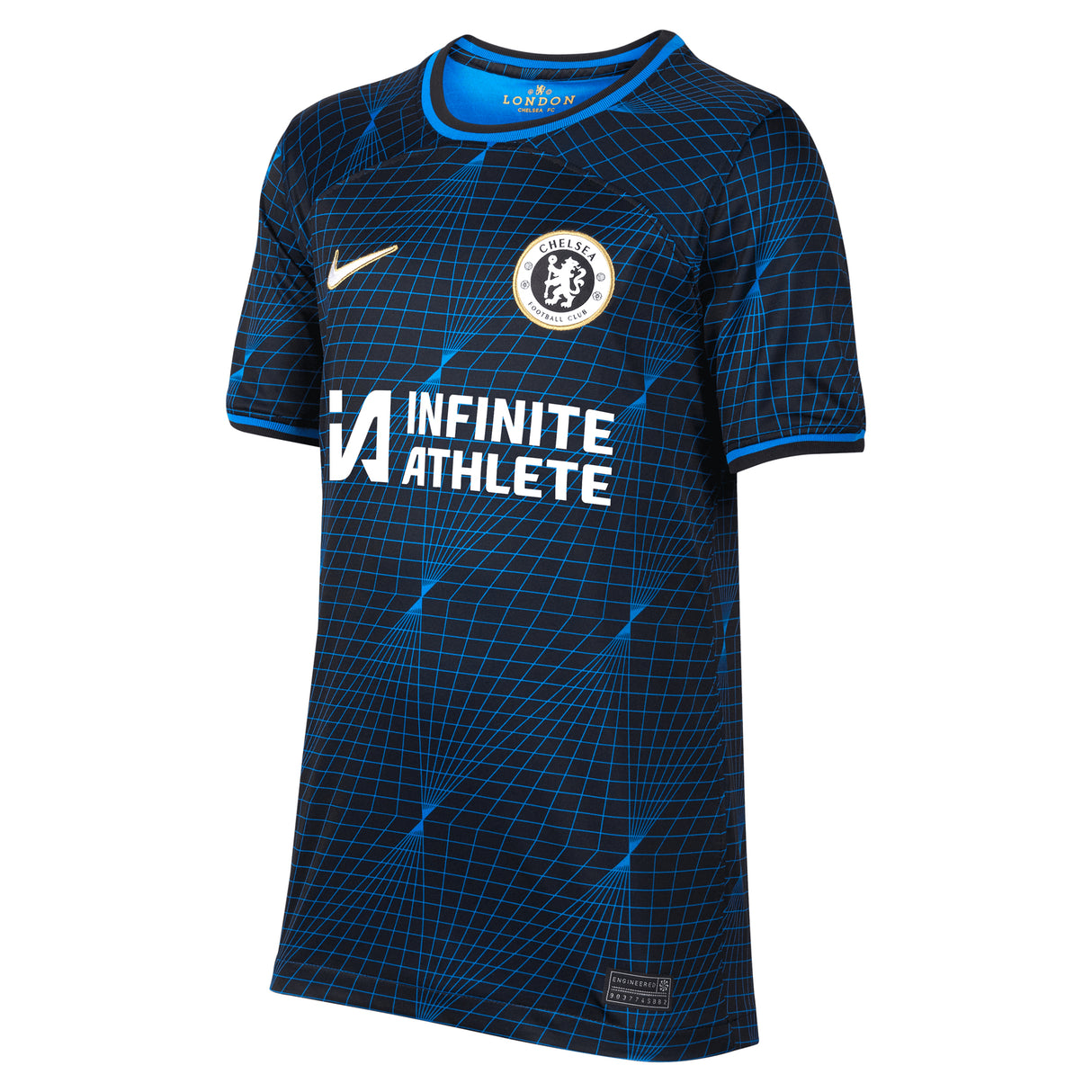 Chelsea Cup Nike Away Stadium Sponsored Shirt 2023-24 - Kids with Palmer 20 printing