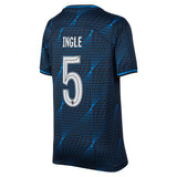 Chelsea Nike Cup Away Stadium Sponsored Shirt 2023-24 - Kids with Ingle 5 printing