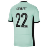 Chelsea Cup Nike Third Stadium Sponsored Shirt 2023-24 with Cuthbert 22 printing