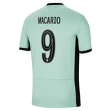 Chelsea Cup Nike Third Stadium Sponsored Shirt 2023-24 with Macario 9 printing