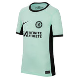 Chelsea Cup Third Stadium Sponsored Shirt 2023-24 - Kids with Nkunku 18 printing - Kit Captain