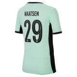 Chelsea Cup Third Stadium Sponsored Shirt 2023-24 - Kids with Maatsen 29 printing - Kit Captain