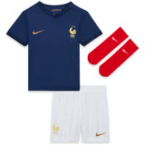 France Home Stadium Kit 2022 - Infant with Gusto 4 printing - Kit Captain