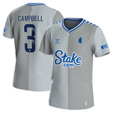 Everton WSL Hummel Third Shirt 2023-24 - With Campbell 3 printing - Kit Captain