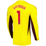 Manchester United EPL Away Goalkeeper Shirt 2023-24 with Bayındır 1 printing