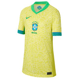 Brazil Nike Home Stadium Shirt 2024 - Kids