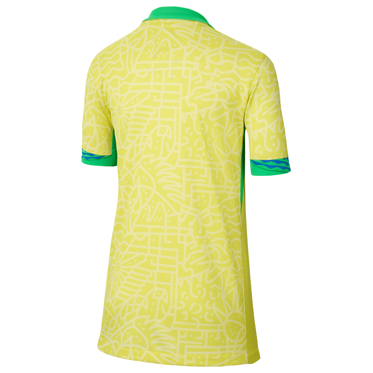 Brazil Nike Home Stadium Shirt 2024 - Kids