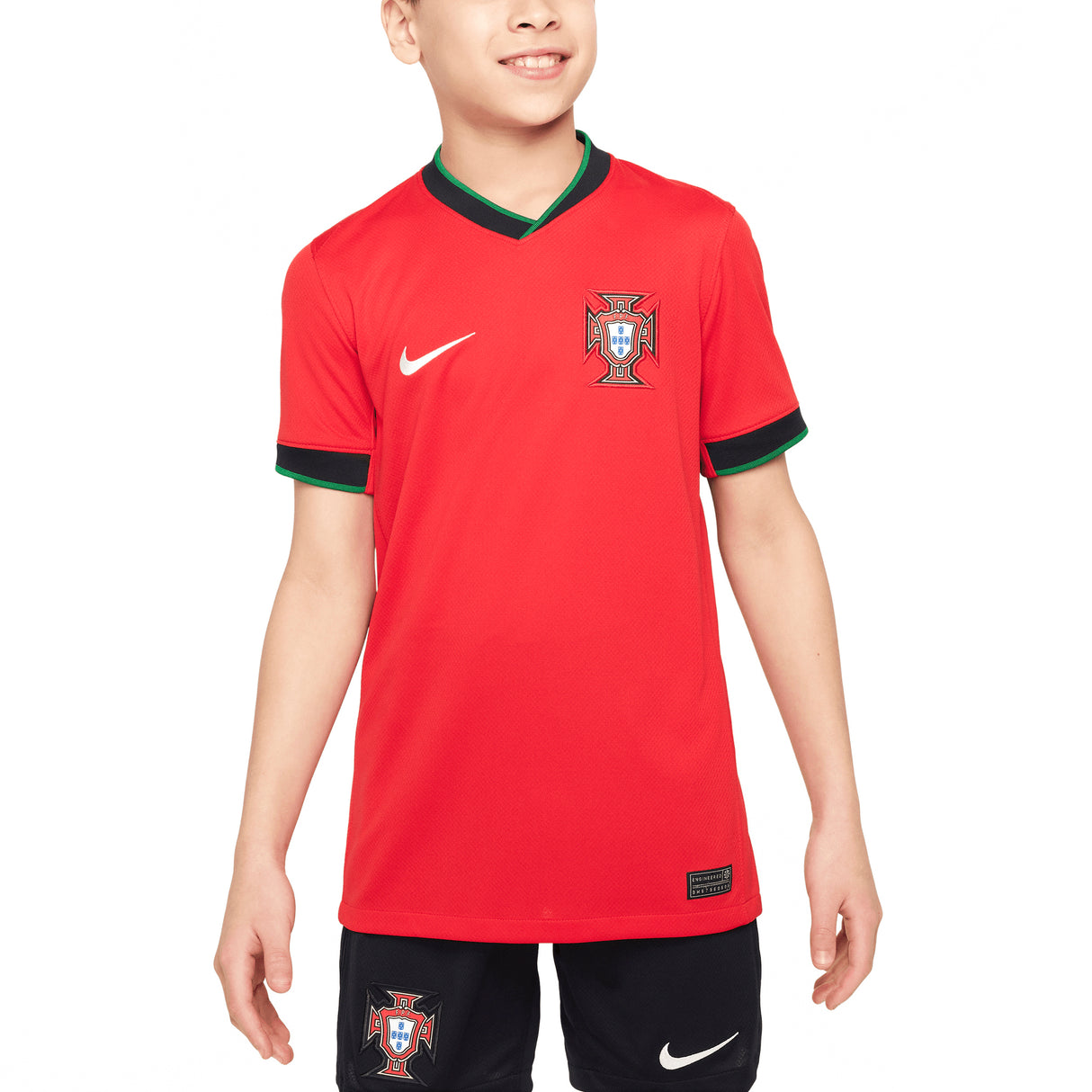 Portugal Nike Home Stadium Shirt 2024 - Kids