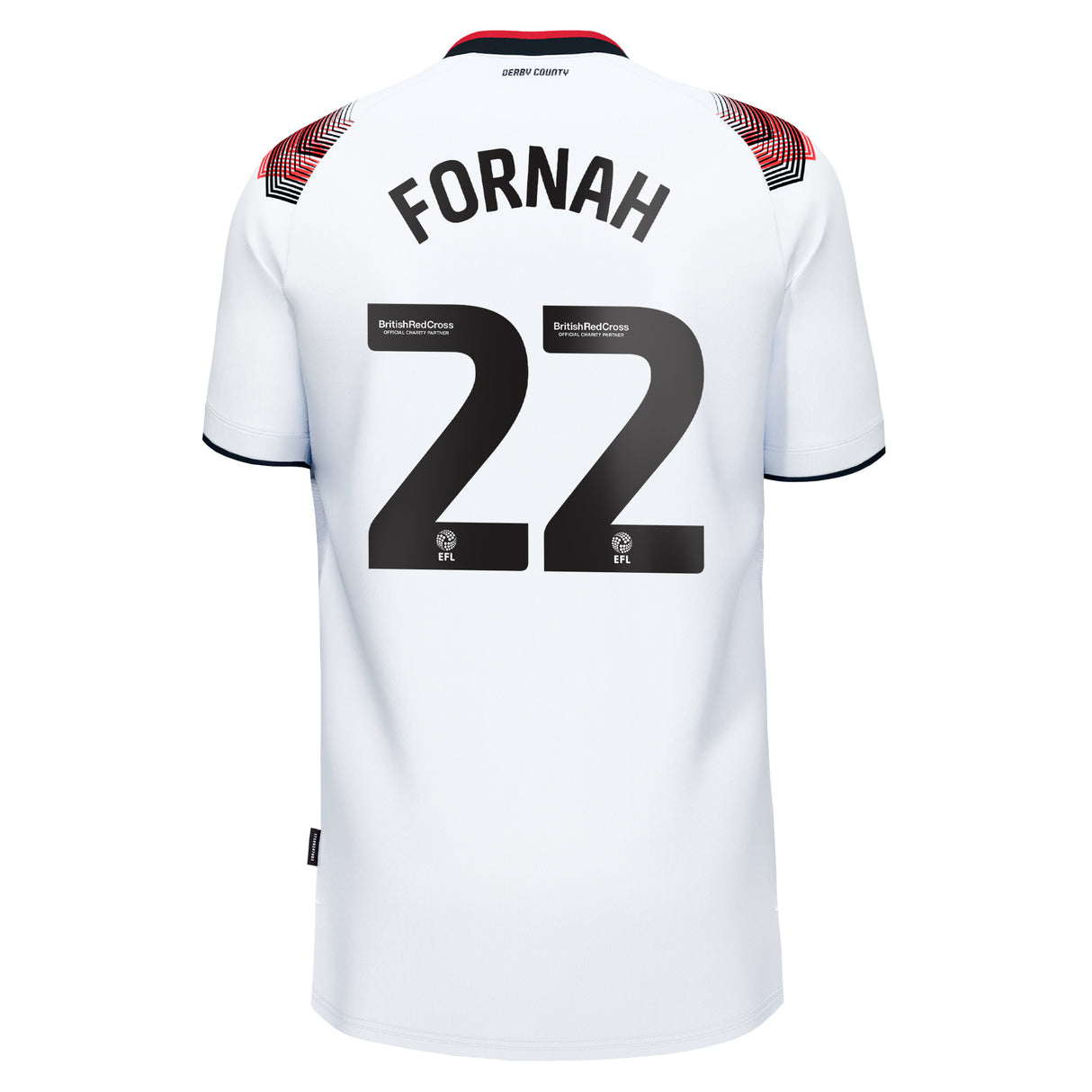 Derby County Umbro Home Shirt 2023-24 - Kids - Tyrese Fornah 22