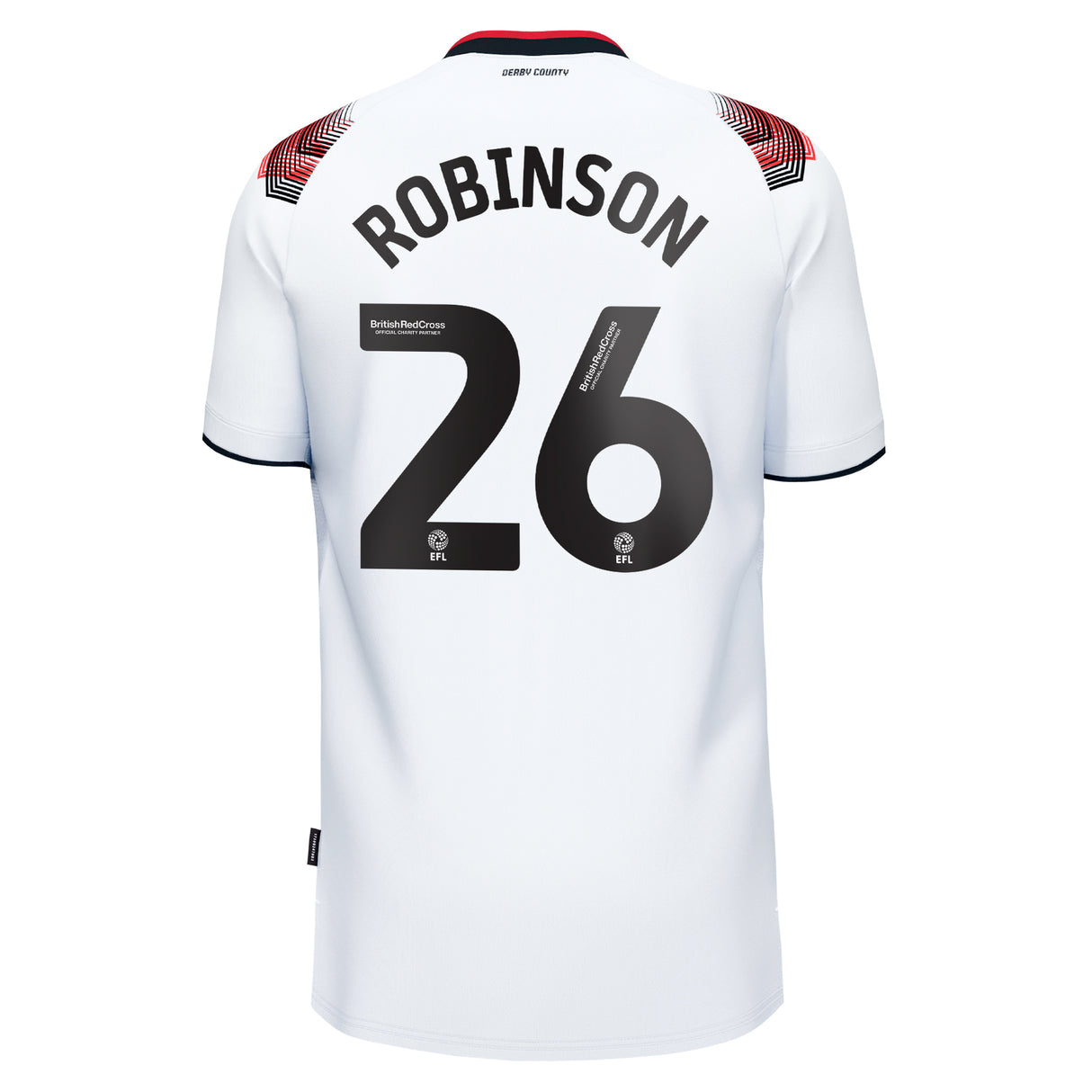 Derby County Umbro Home Shirt 2023-24 - Kids - Darren Robinson 26