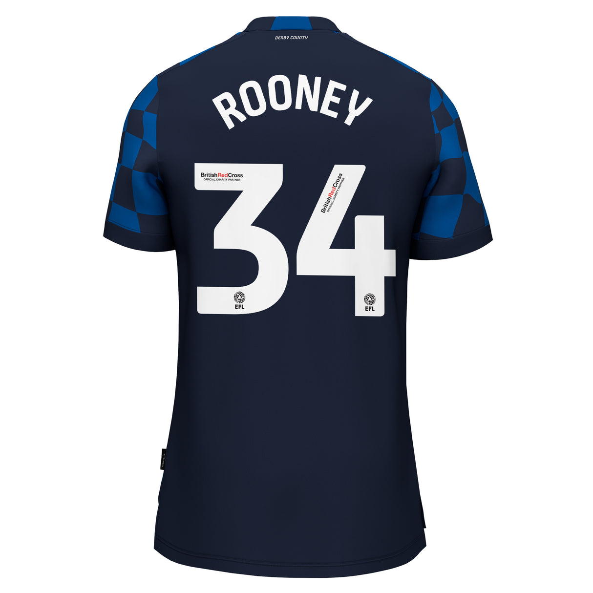 Derby County Umbro Away Shirt 2023-24 - Jake Rooney 34